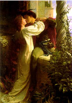 Sir Frank Dicksee's Romeo and Juliet